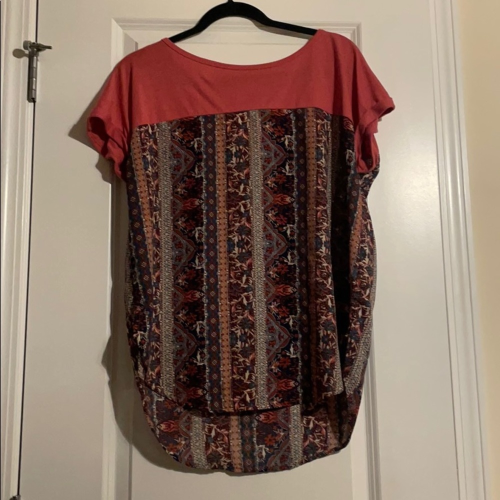 design shirt high low